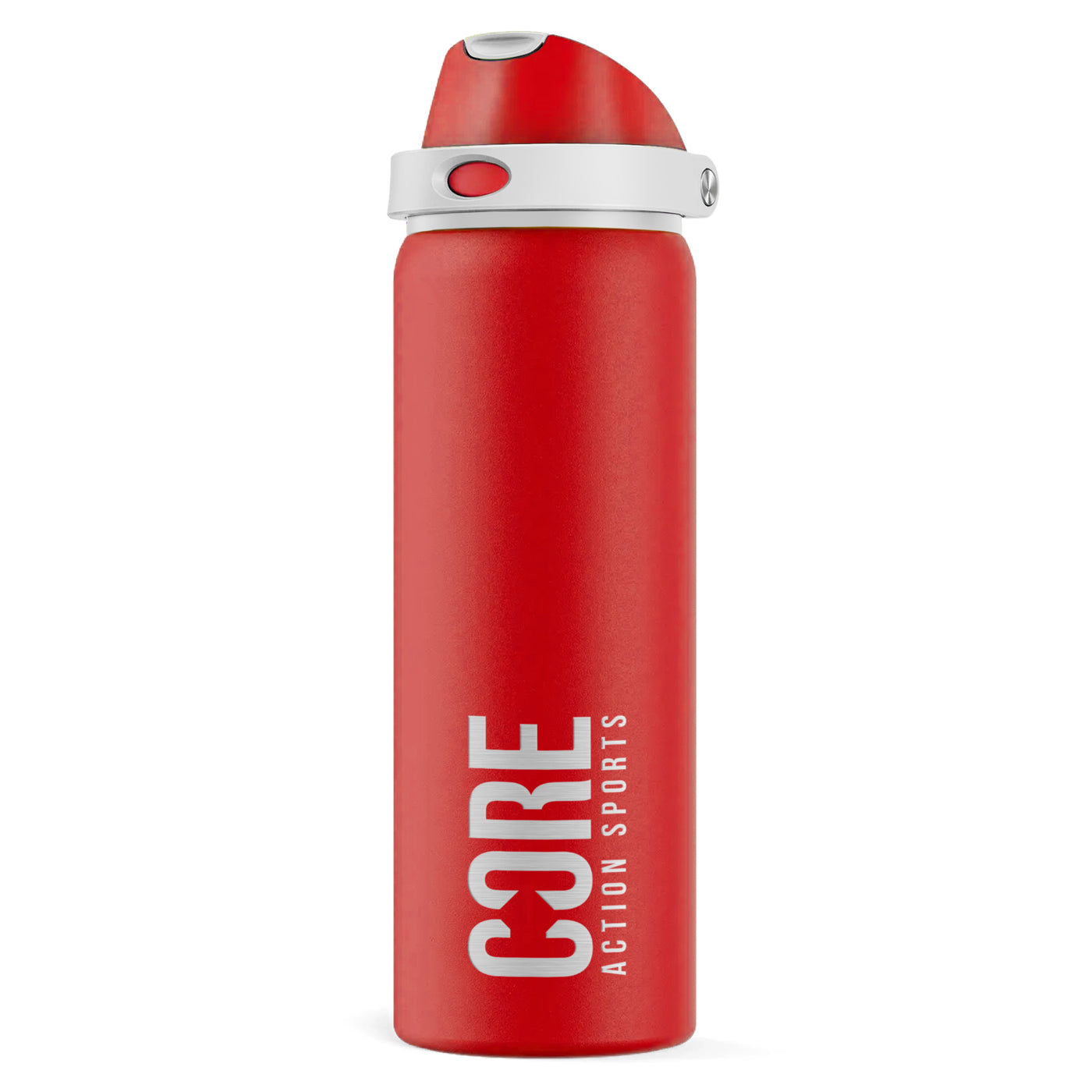 CORE Insulated Water Bottle, Dual Spout 750ml - Red