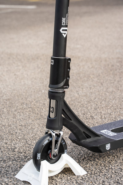 CORE Complete HALFBARZ Custom Stunt Scooter - Black/Chrome