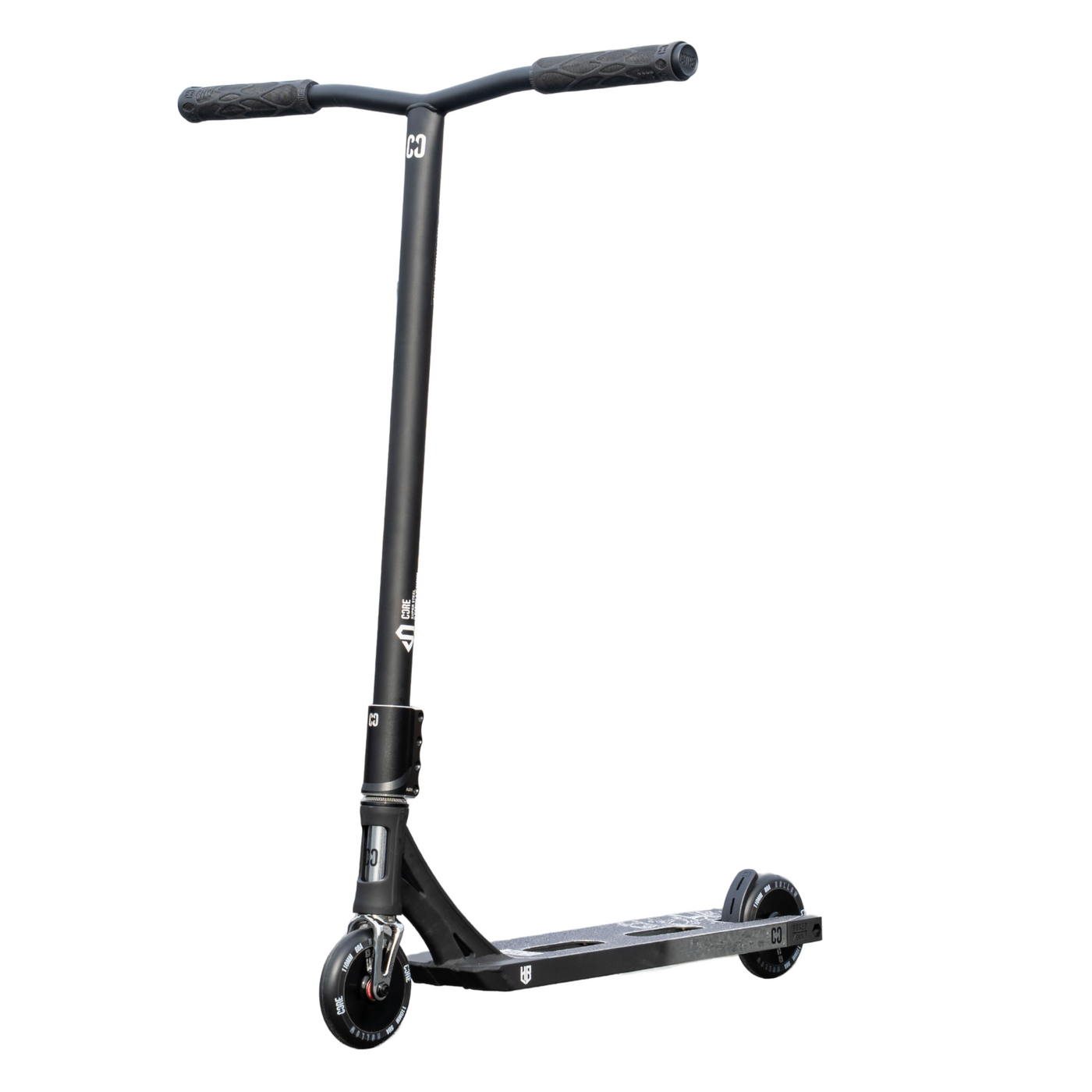 CORE Complete HALFBARZ Custom Stunt Scooter - Black/Chrome