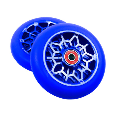CORE Hex Hollow Navy Blue Scooter Wheel 110 MM I Scooter Wheel Pair