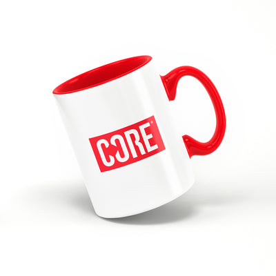 CORE Mug, White/Red