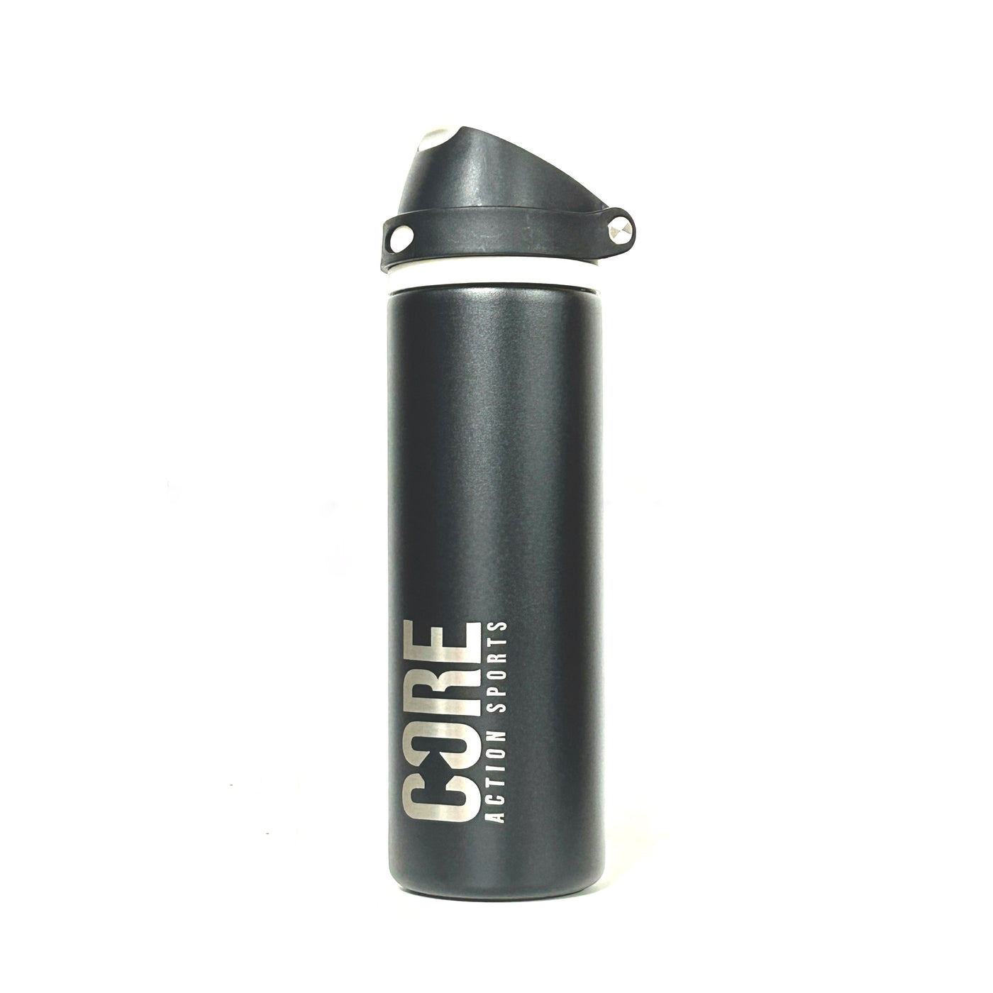 CORE Insulated Water Bottle, Dual Spout 750ml - Black