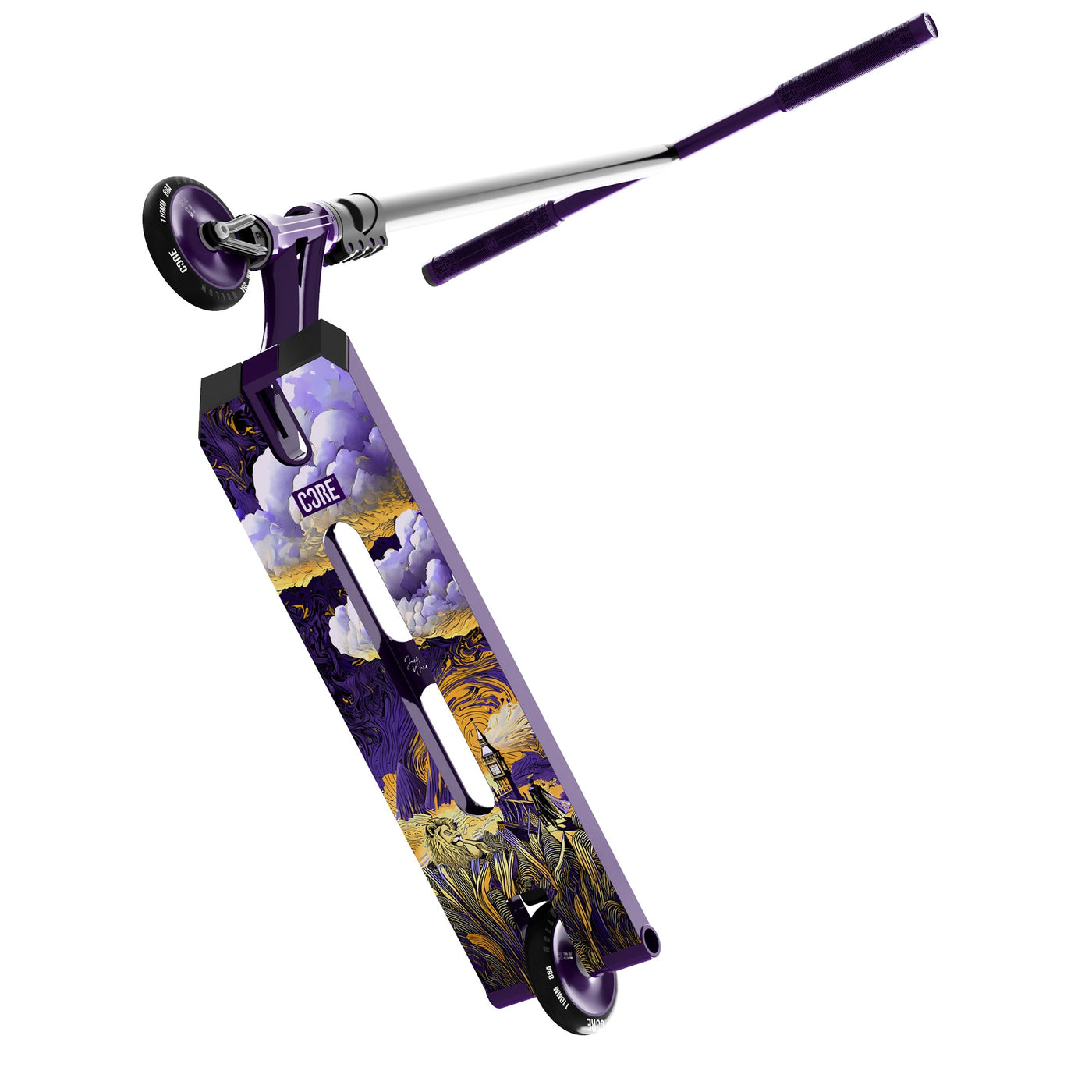 CORE ST2 Complete Stunt Scooter Jack "HALFBARZ" Ward - LE Purple/Black