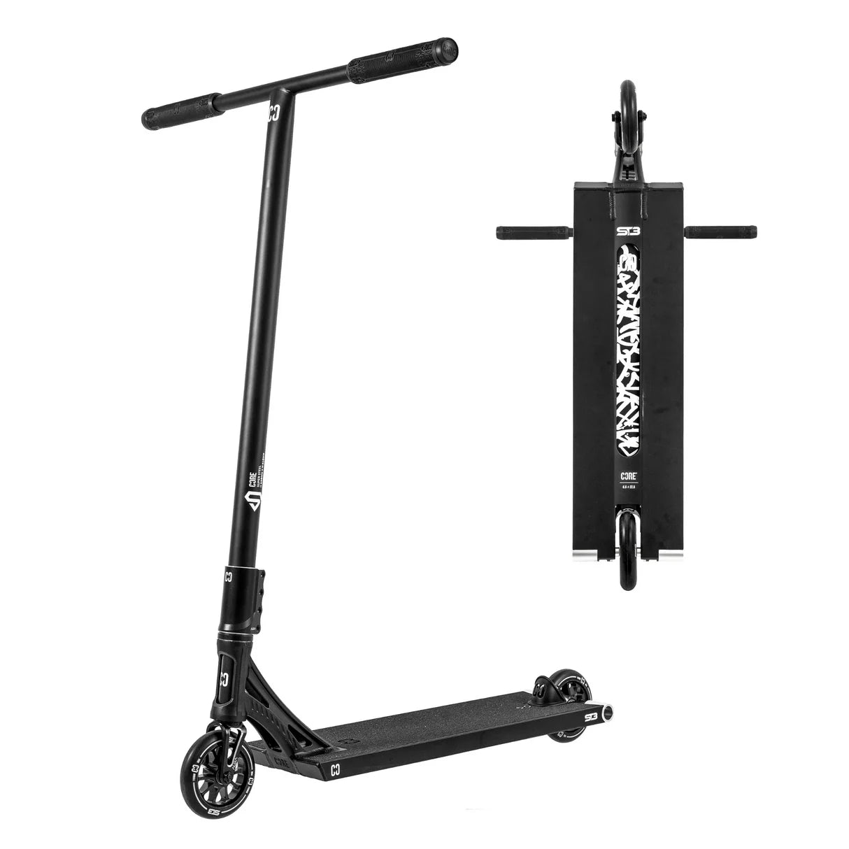 CORE ST3 Complete Stunt Scooter - Black