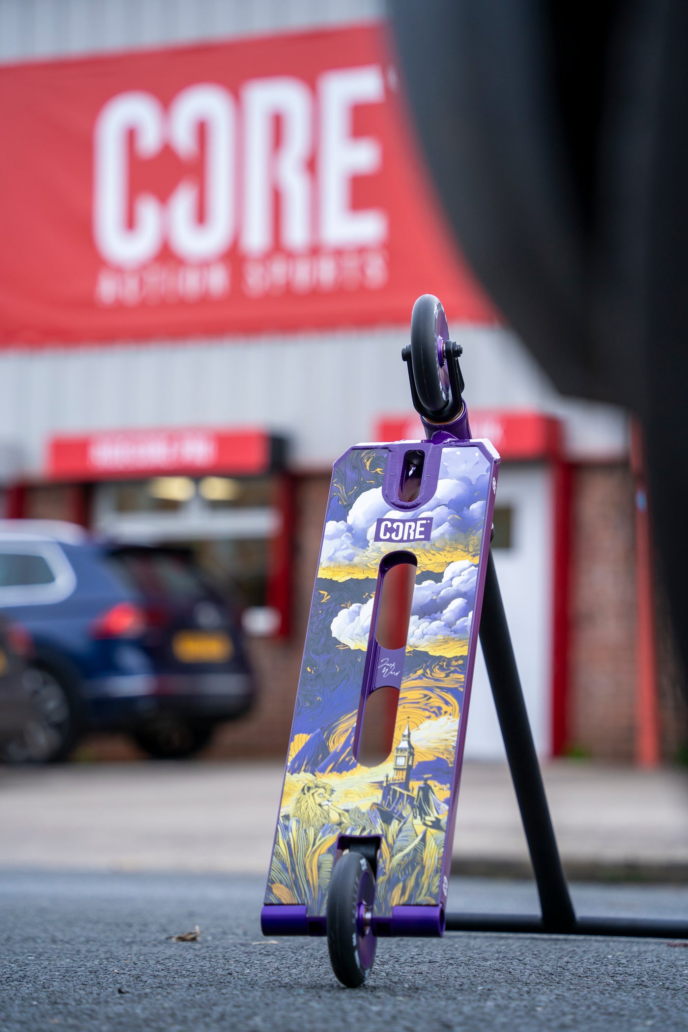 CORE ST2 Complete Stunt Scooter Jack "HALFBARZ" Ward - LE Purple/Black