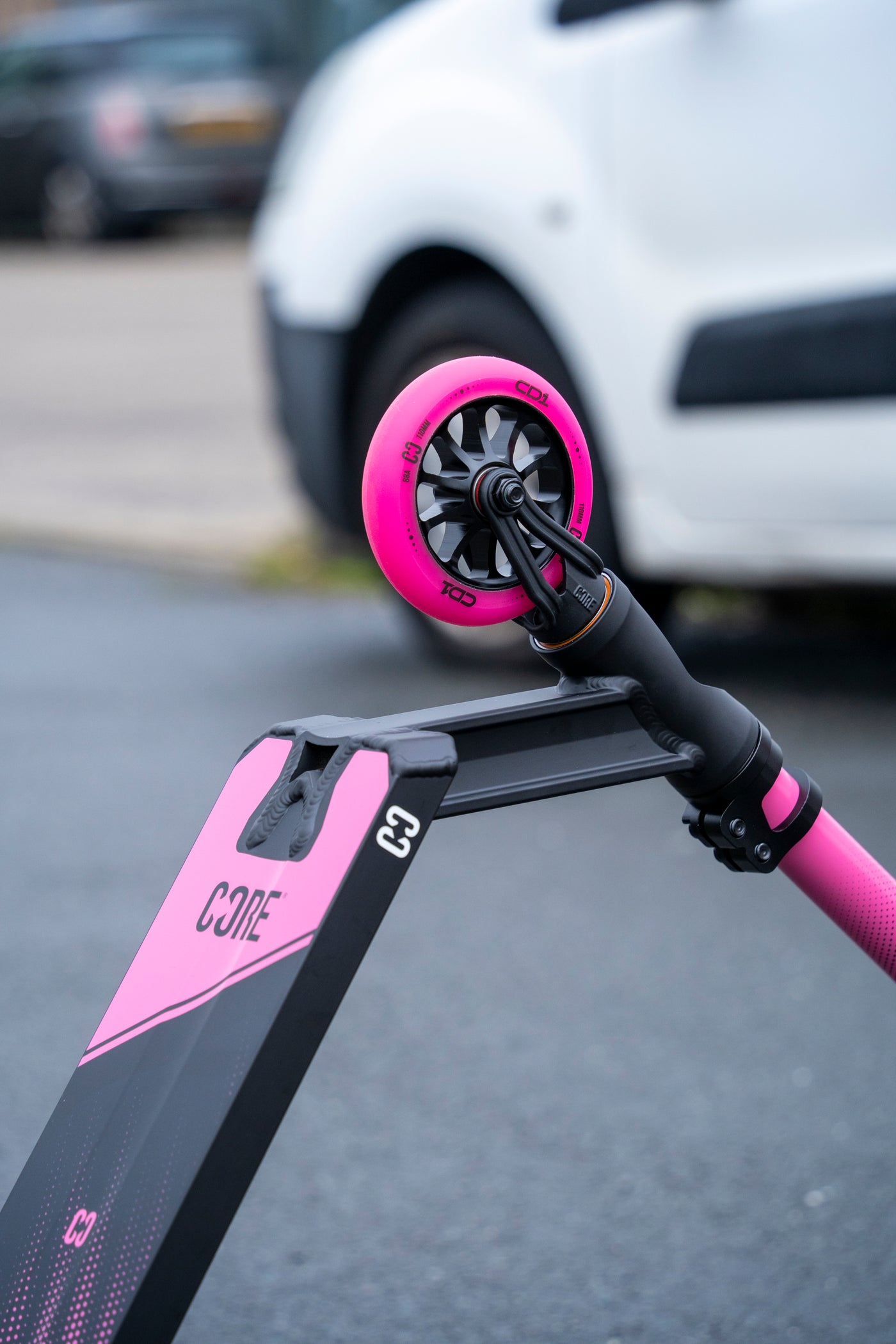 CORE CD1 Complete Stunt Scooter – Pink/Black