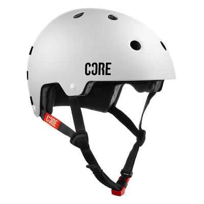 CORE Street Helmet White I Street Helmet Side