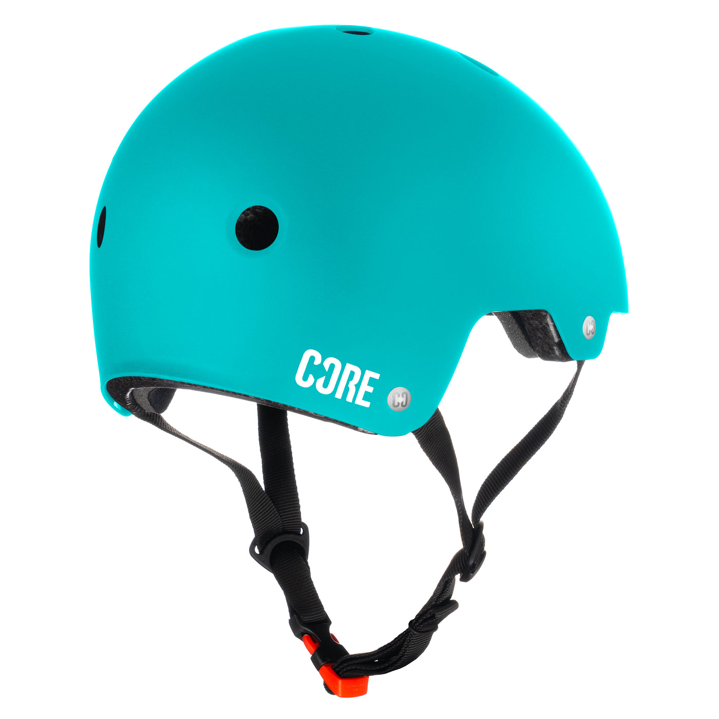CORE Action Sports BMX Helmet Teal I Skateboard Helmet Back Side
