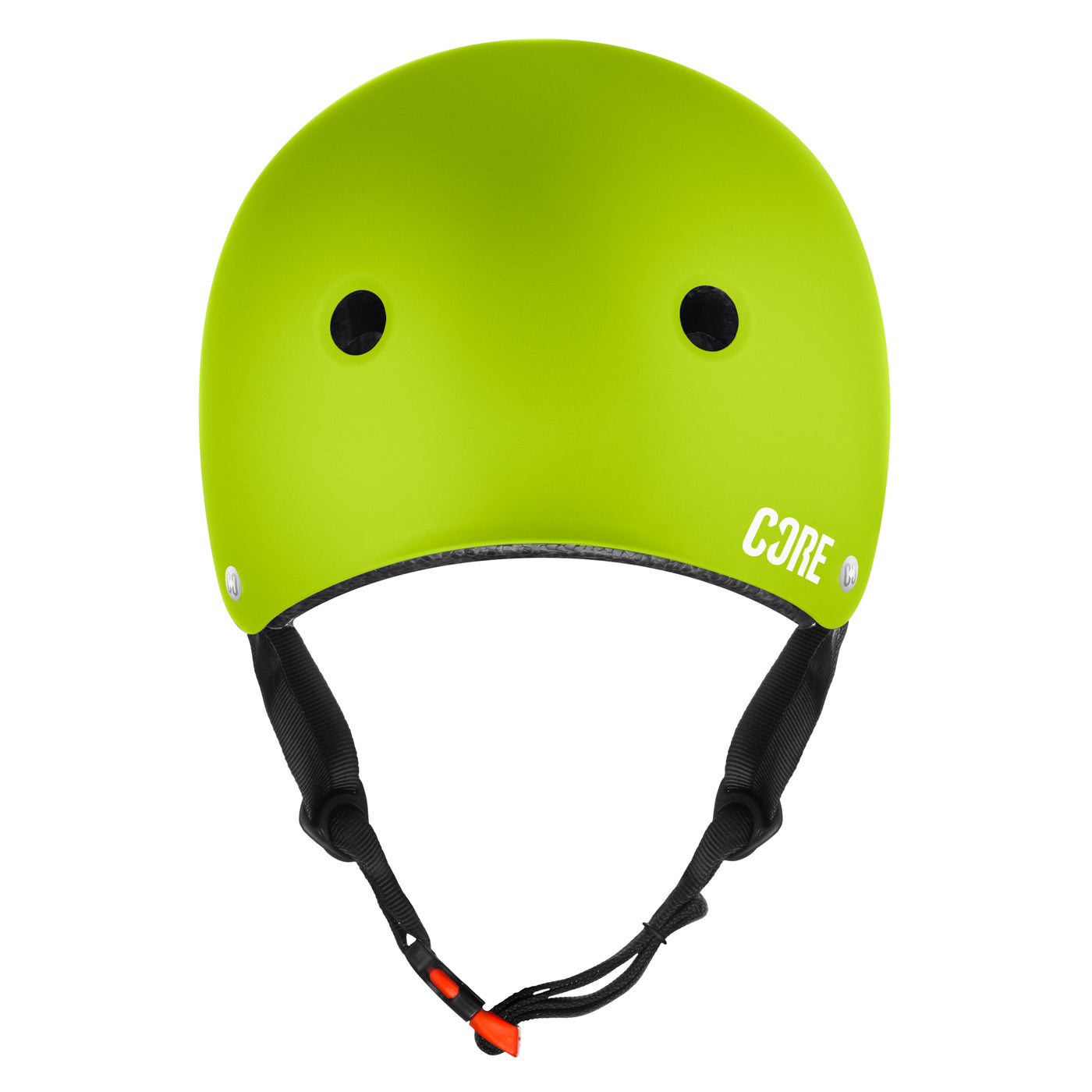 Core Action Sports BMX Helmet Neon Green  I Skateboard Helmet Back
