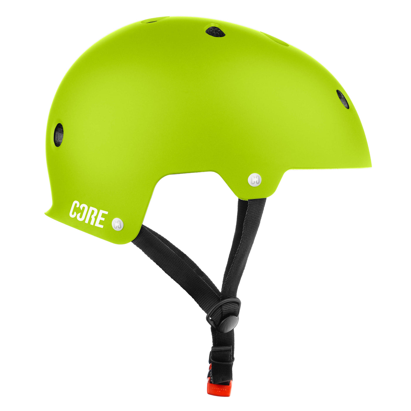 Core Action Sports BMX Helmet Neon Green  I Skateboard Helmet