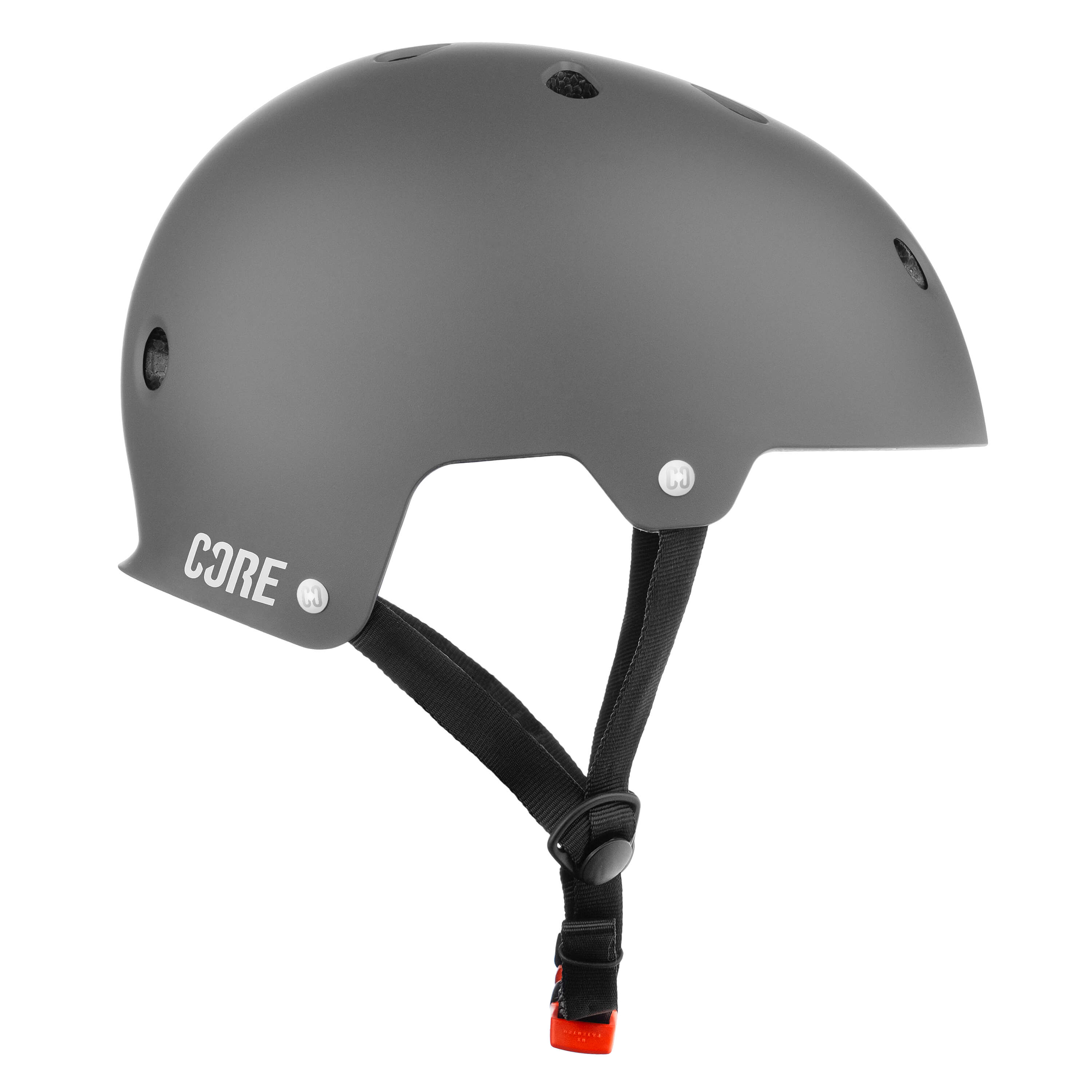 CORE Action Sports BMX Helmet Grey I Skateboard Helmet