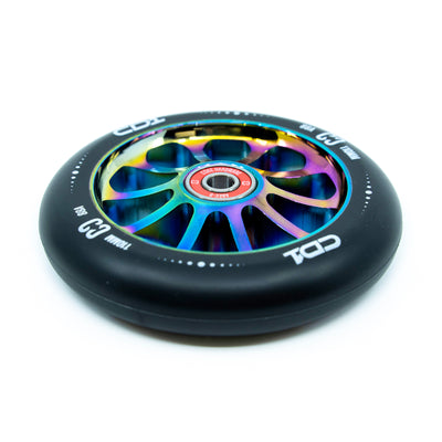 CORE CD1 Spoked Stunt Scooter Wheel 110mm - Black/Neochrome