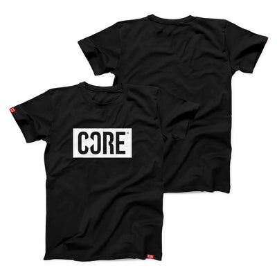 CORE Box Logo, Pro T-Shirt – Black/White