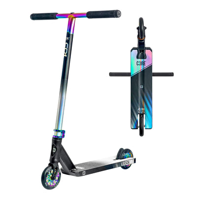 CORE CD1 Complete Stunt Scooter – NeoChrome/Schwarz