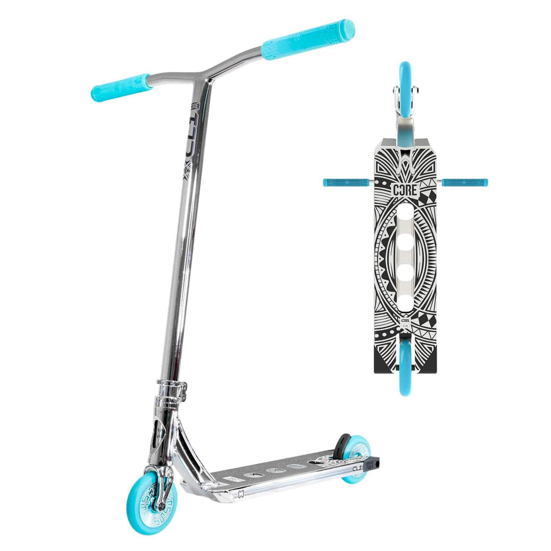 Deck Scooter Core ST Pro Street Stunt - Chrome Poli - Neuf (prix Conseillé 139,95€)