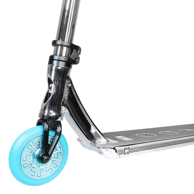 CORE Mini CL1 Complete Stunt Scooter – Chrome/Teal LE