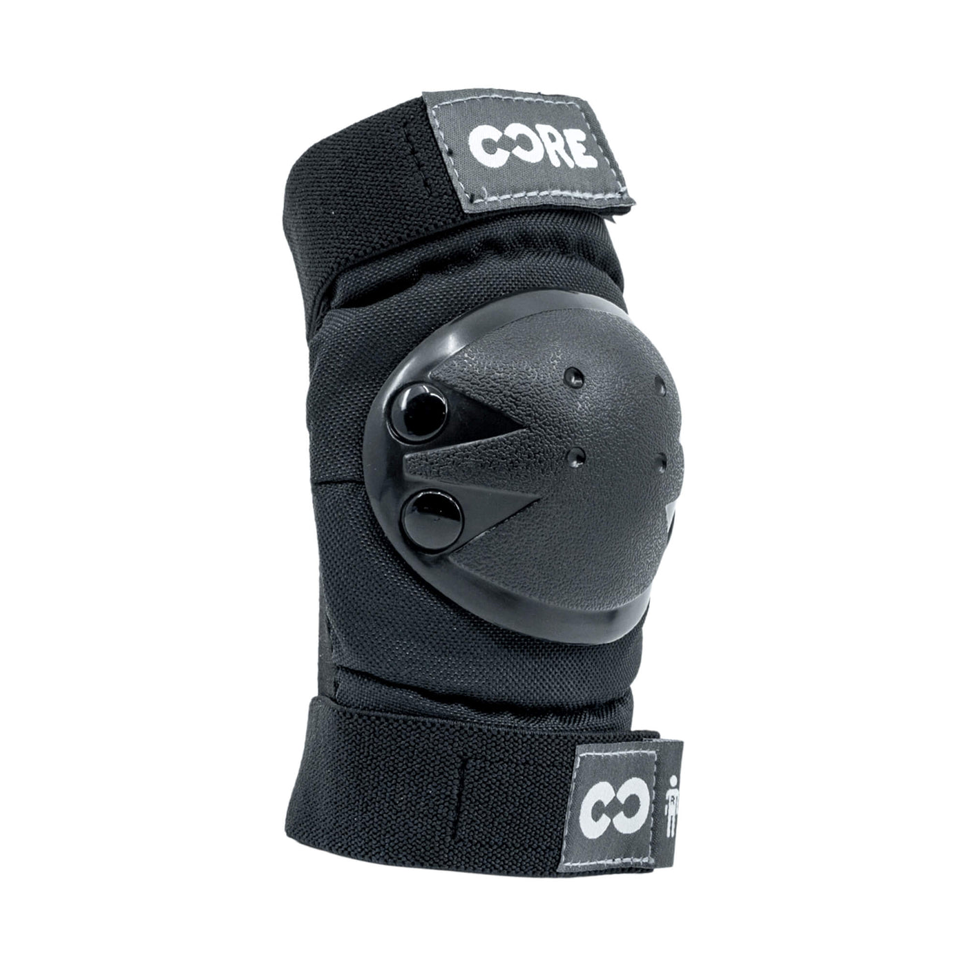 CORE Kids Protection Junior Triple Pad Set (Knee/Elbow/Wrist) + Carry Bag - Black