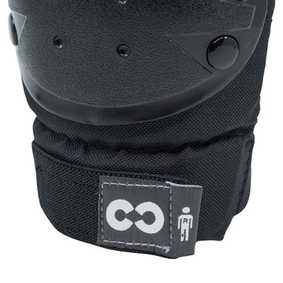 CORE Kids Protection Junior Triple Pad Set (Knee/Elbow/Wrist) + Carry Bag - Black