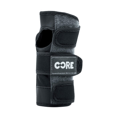 CORE Kids Protection Junior Triple Pad Set (Knee/Elbow/Wrist) + Carry Bag - Black