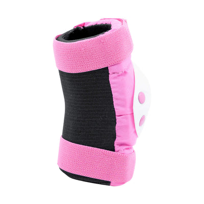 CORE Kids Junior Triple Pad Set (Knee/Elbow/Wrist) + Carry Bag - Pink