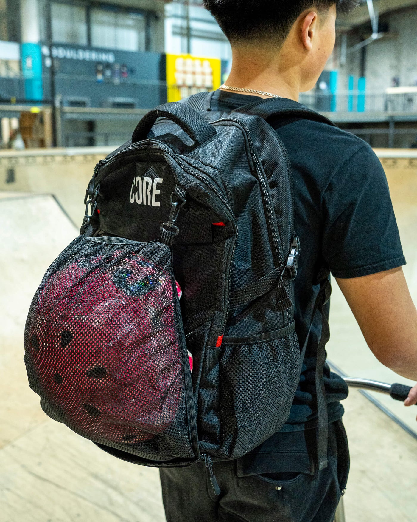 CORE Pro Helmet Backpack - Black