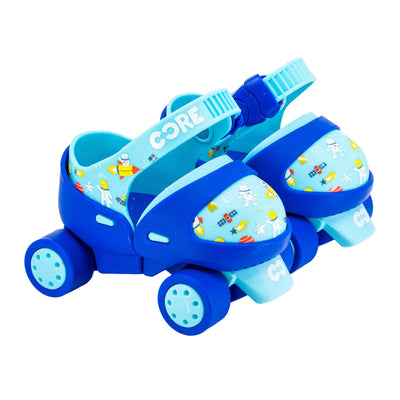 CORE Kids Stomp & Roll Adjustable Learner Skate - Blue