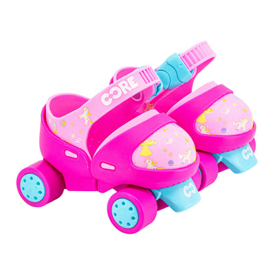 CORE Kids Stomp & Roll Adjustable Learner Skate - Pink/Blue