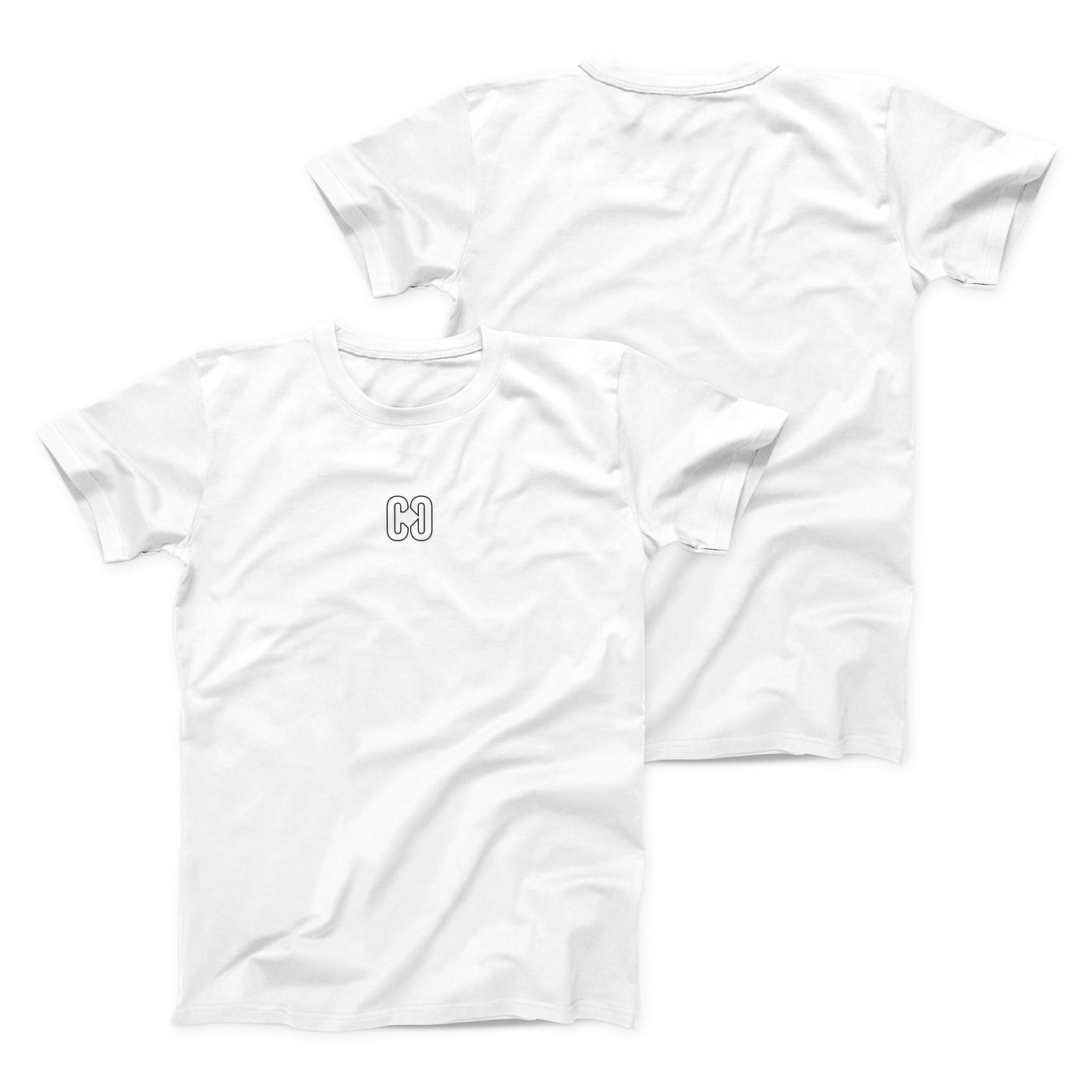 CORE SILHOUETTE T-Shirt – White/Black