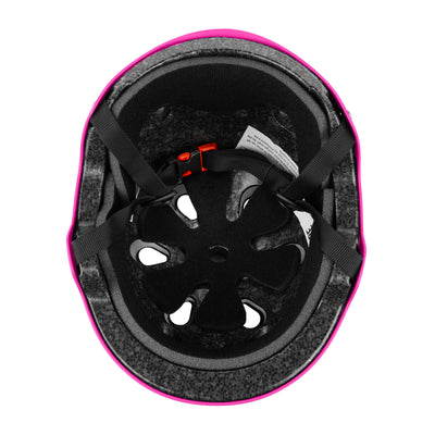 Core Action Sports BMX Helmet Neon Pink I Skateboard Helmet Inside Liners