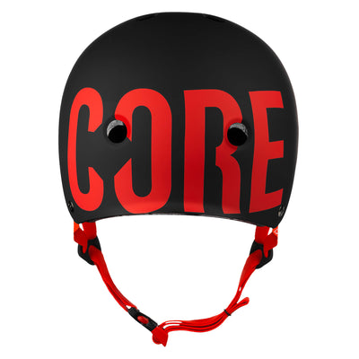 CORE Street Helmet Black/Red I Street Helmet Back