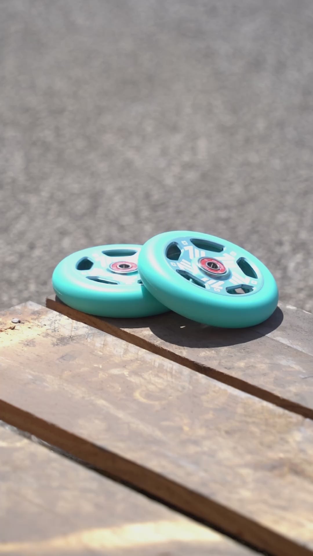 CORE Vent Hollow 110mm Stunt Scooter Wheel - Teal