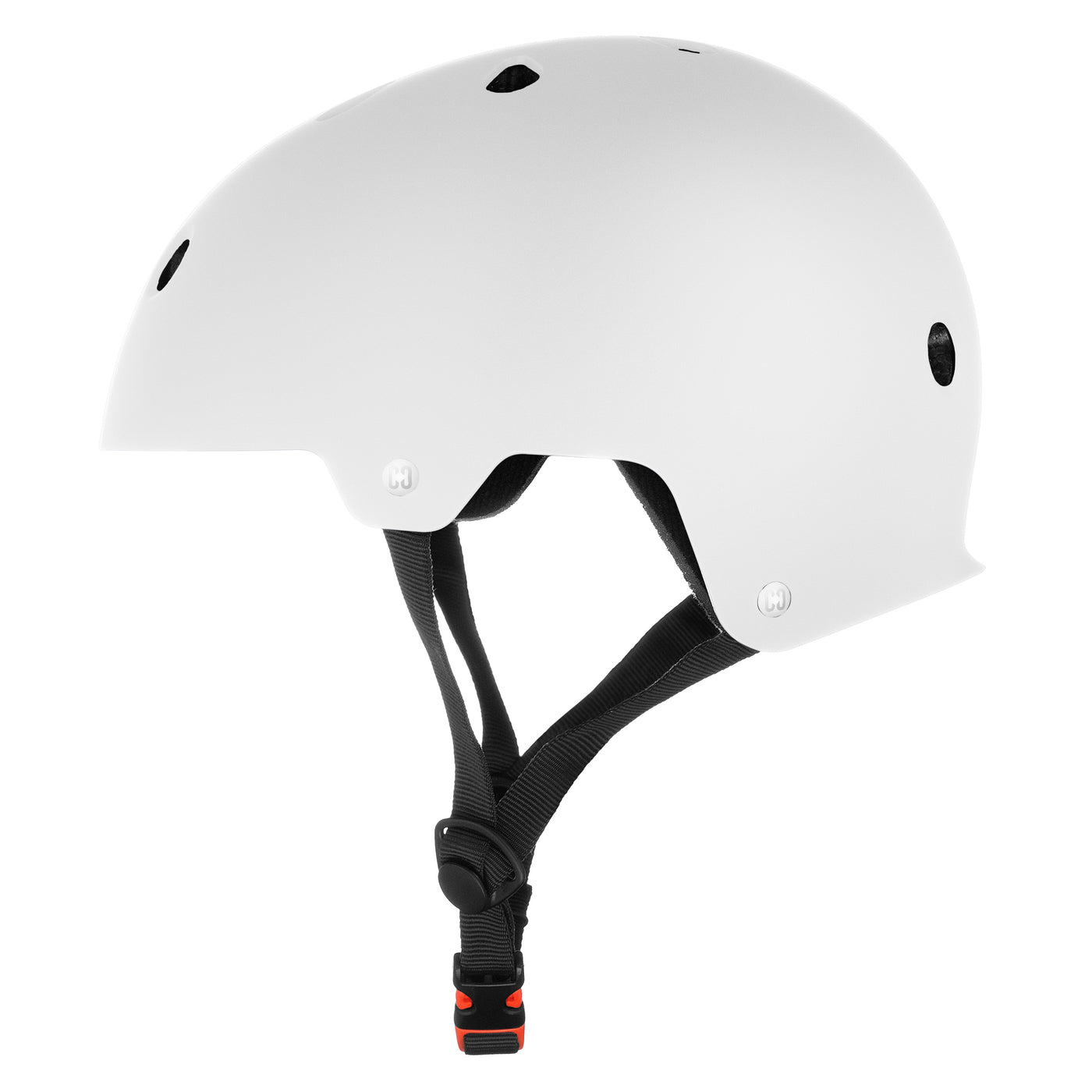 CORE Action Sports BMX Helmet White I Skateboard Helmet Alt Side