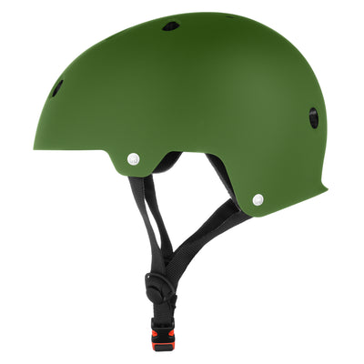 Core Action Sports BMX Helmet Army Green I Skateboard Helmet Alt Side
