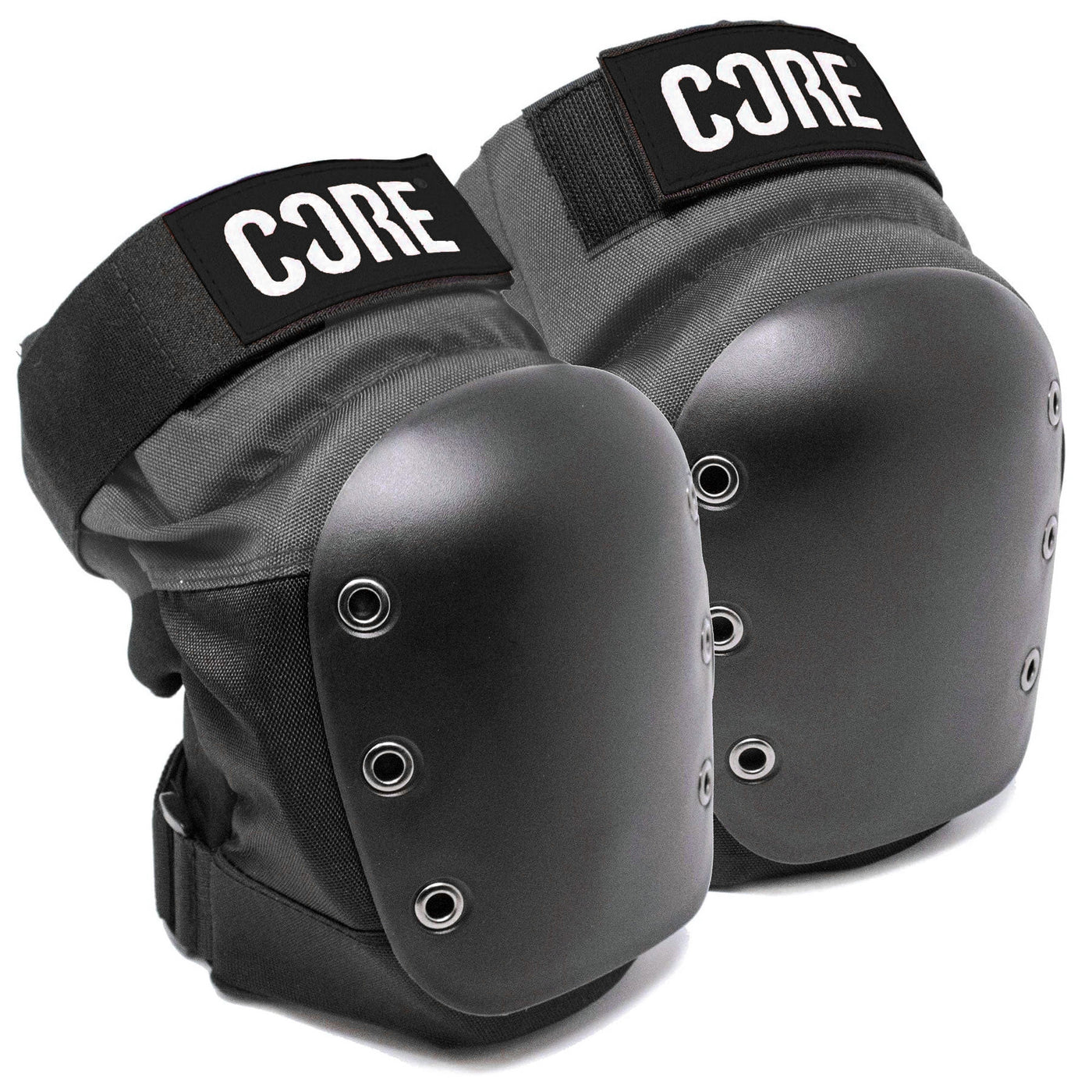 CORE Protection Street Pro Skate Knee Pads – Black/Grey