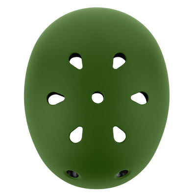 Core Action Sports BMX Helmet Army Green I Skateboard Helmet Top