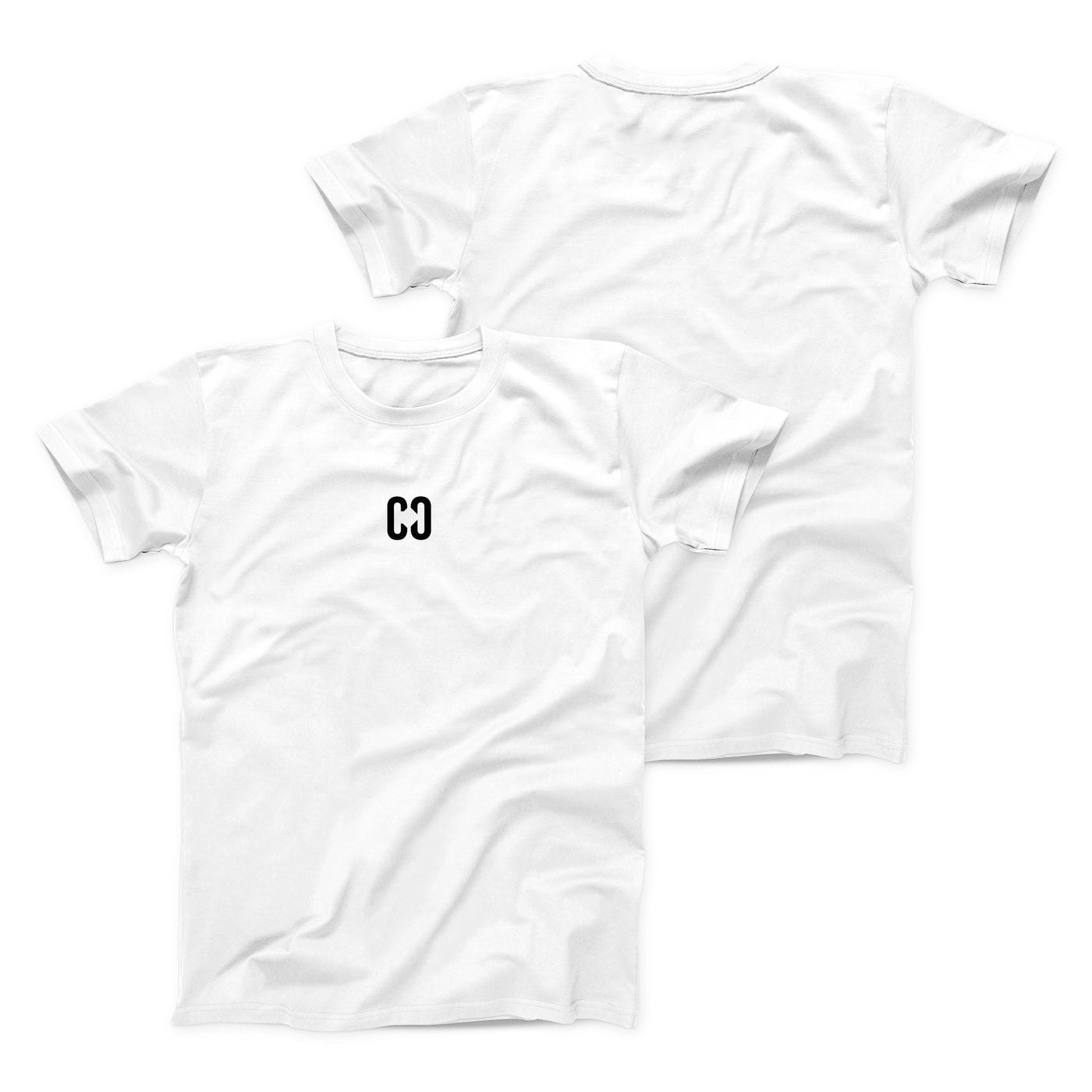 CORE Icon T-Shirt – Weiß/Schwarz