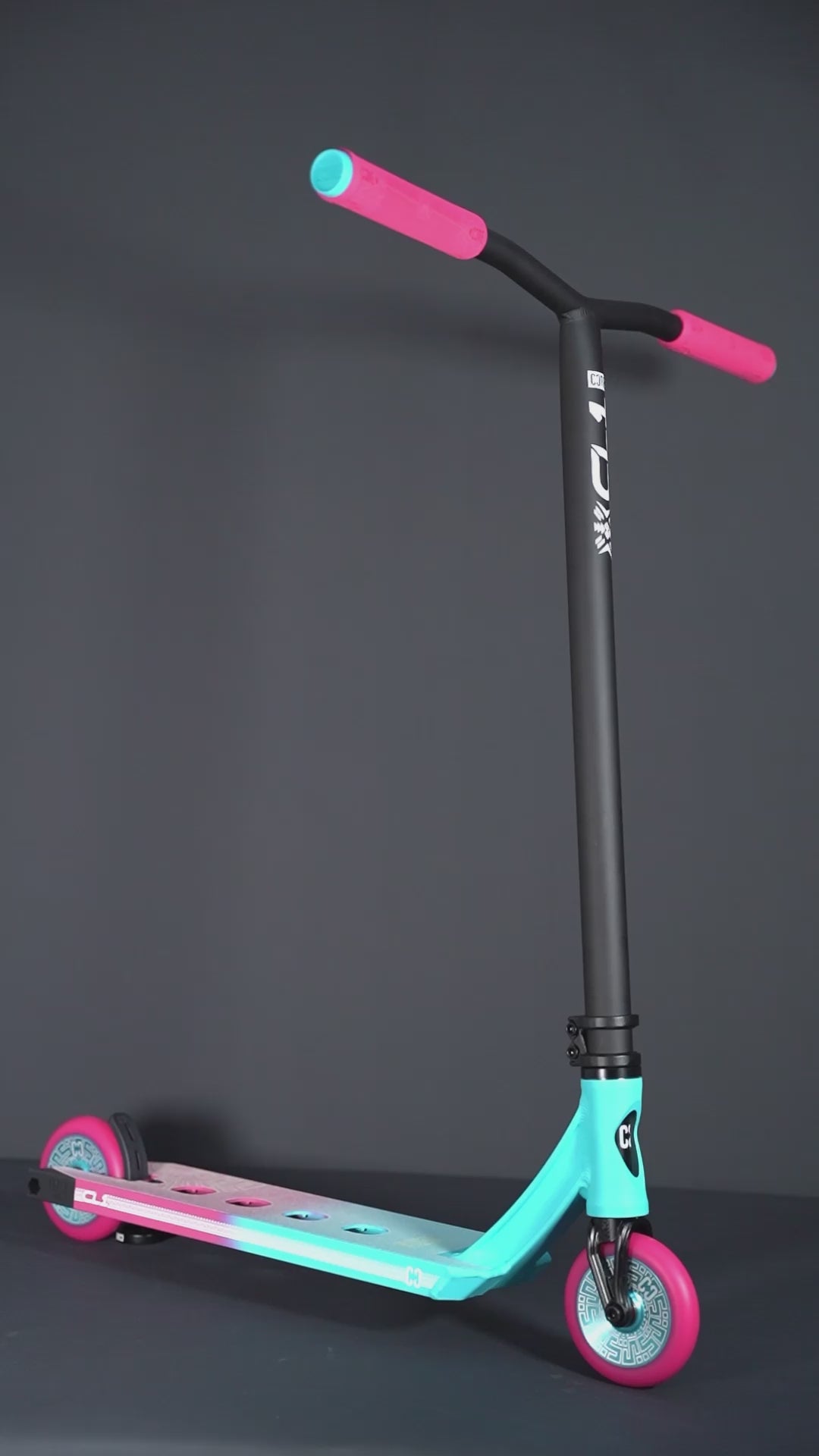 CORE CL1 Complete Stunt Scooter Pink & Teal I Adult Stunt Scooter Video