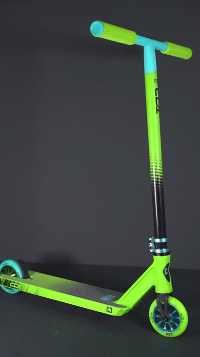 CORE CD1 Complete Stunt Scooter Lime & Teal I Adult Stunt Scooter Video