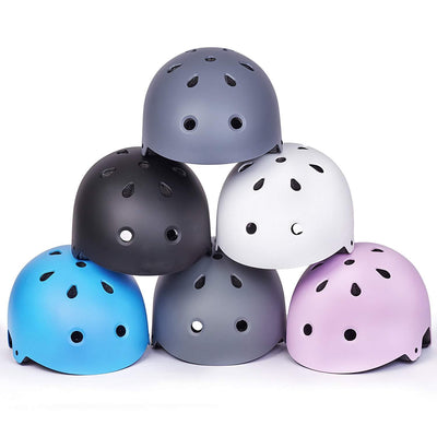CORE Action Sports BMX Helmet Grey I Skateboard Helmet Multi Colors