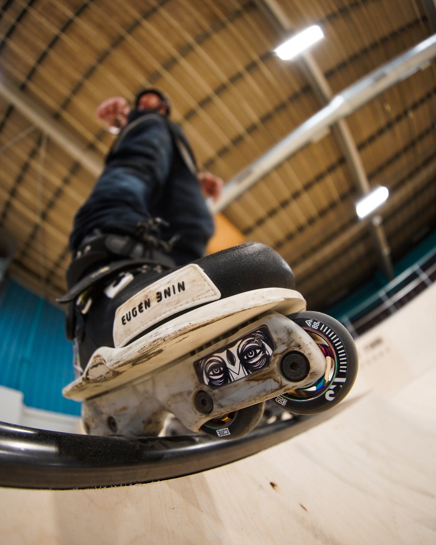 CORE Aero Inline Skate Wheels 60mm Black 4 Pack Bearings I Skate Bearings Product at Skatepark