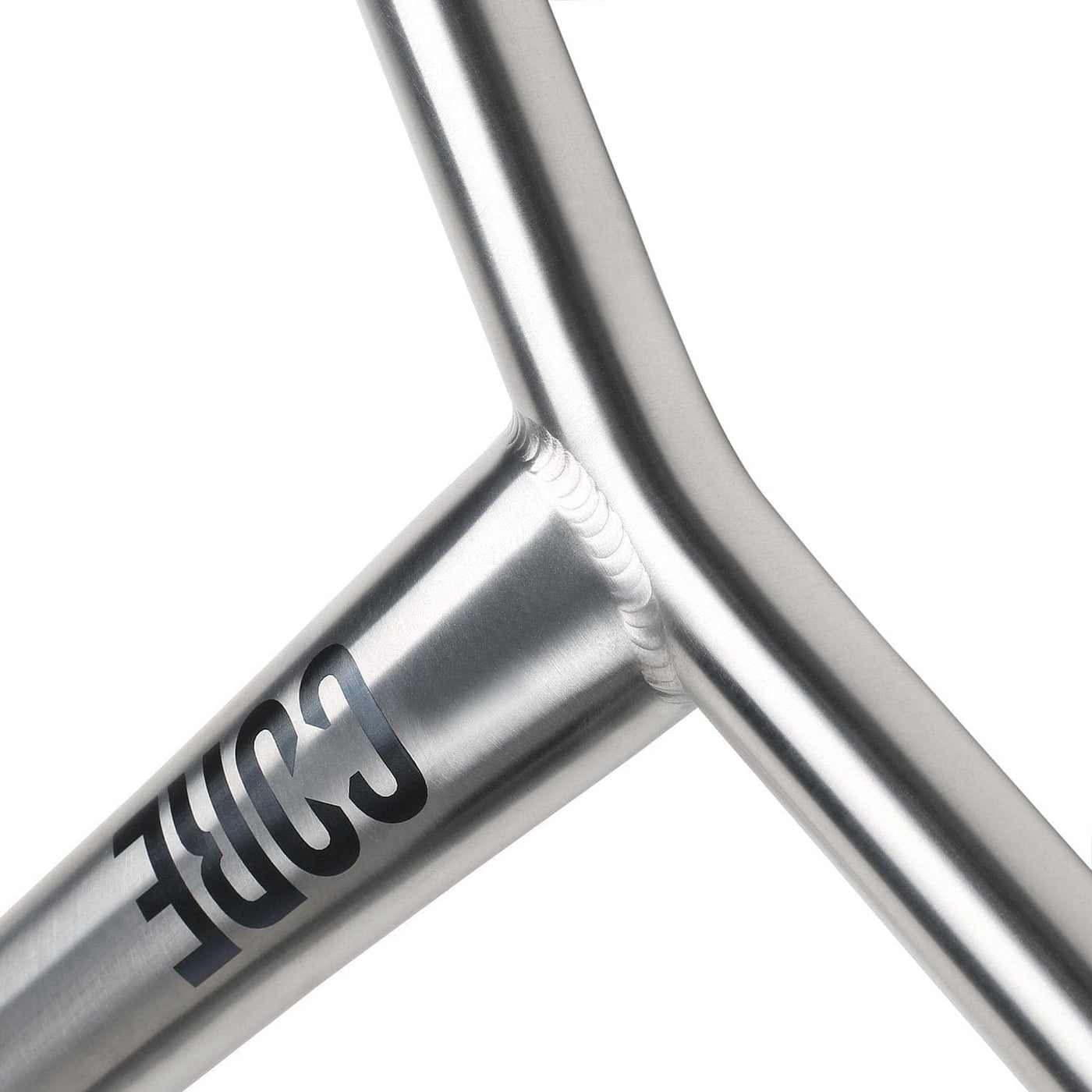 CORE Appolo Titanium Stunt Scooter Bar 580mm SCS/HIC Raw I Scooter Bar Zoomed Front