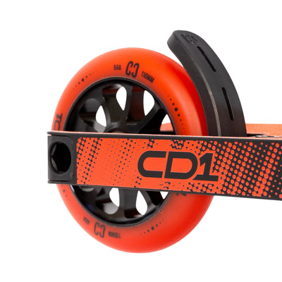 CORE CD1 Complete Stunt Scooter Red & Black I Adult Stunt Scooter Back Wheel