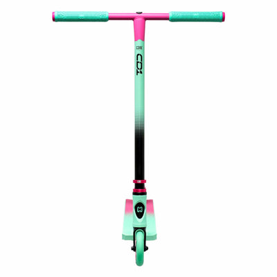CORE CD1 Complete Stunt Scooter Teal & Pink I Adult Stunt Scooter Front