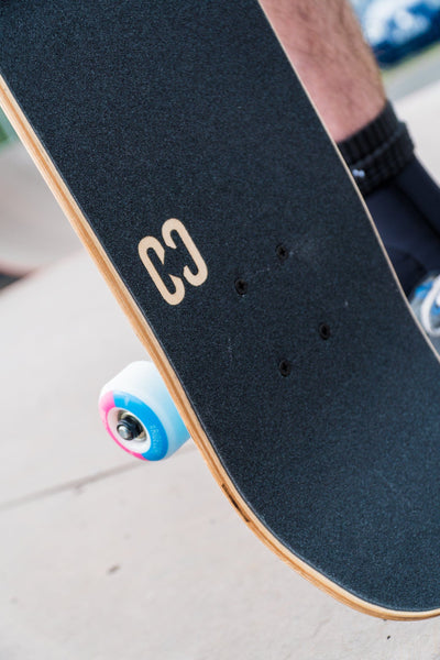 CORE Complete Skateboard C2 Split Pink & Blue 7.75 I Complete Skateboards Zoomed