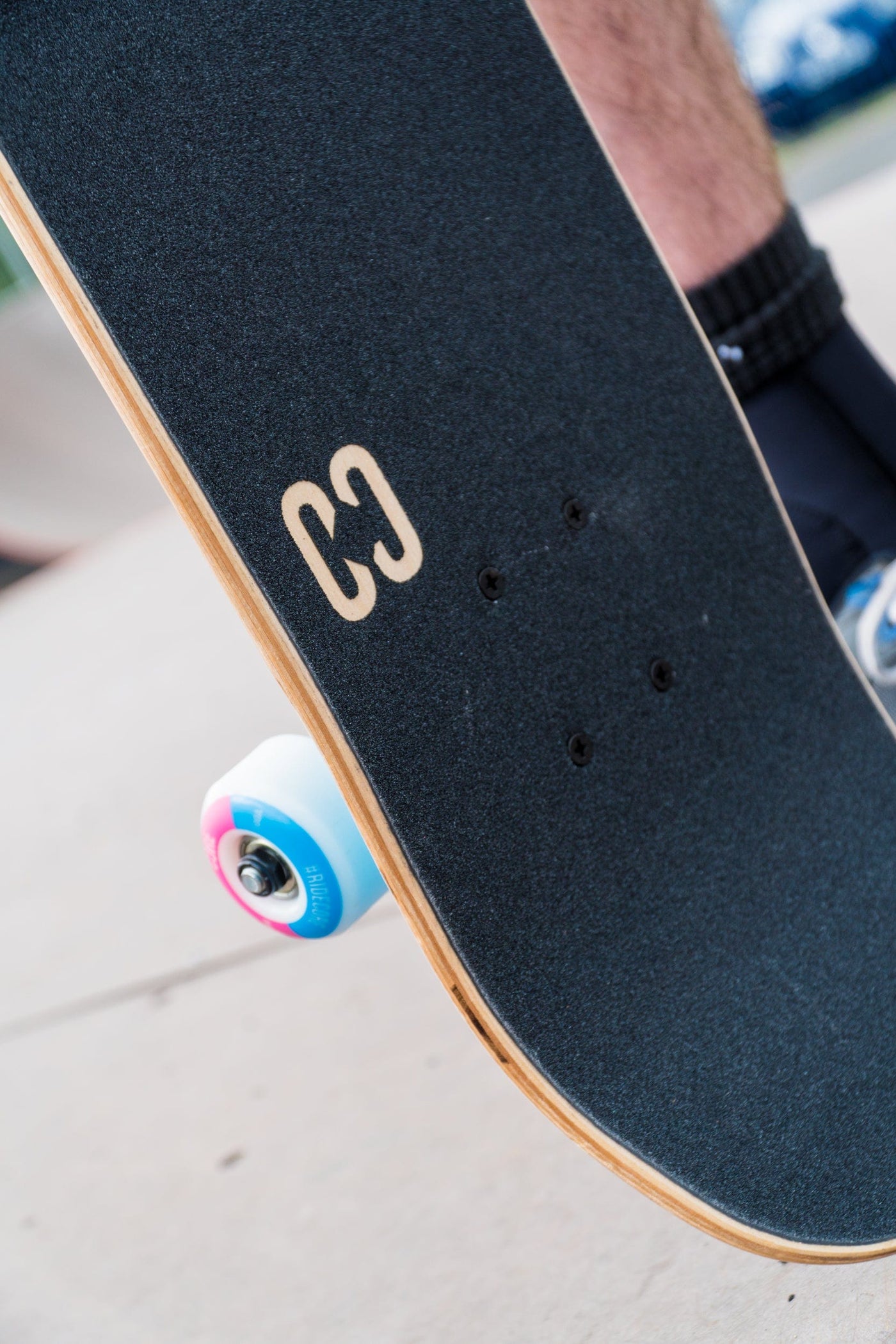 Core Complete CORE C2 Complete Skateboard Stamp Black CORE Action Sports
