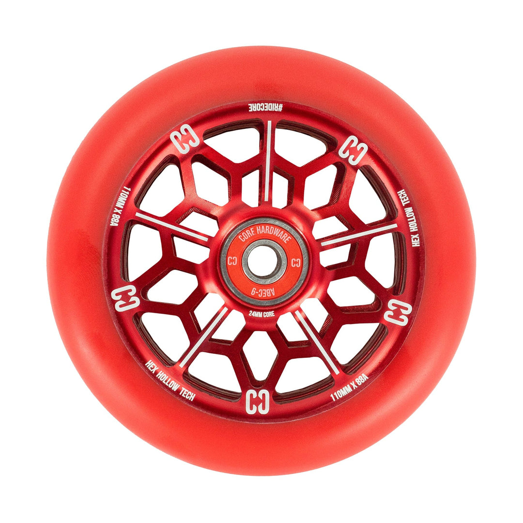 Core Whaells Red Core Wheels