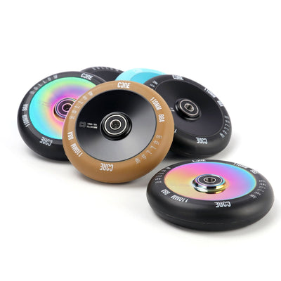 CORE  Hollow Stunt V2 Gum-Black Scooter Wheel 110mm I Scooter Wheel Colored Pair
