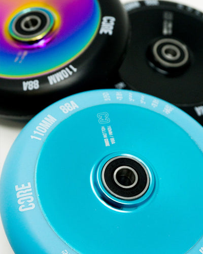 CORE  Hollow Stunt V2 Mint-Blue Scooter Wheel 110mm I Scooter Wheel Zoomed Alternate Colors
