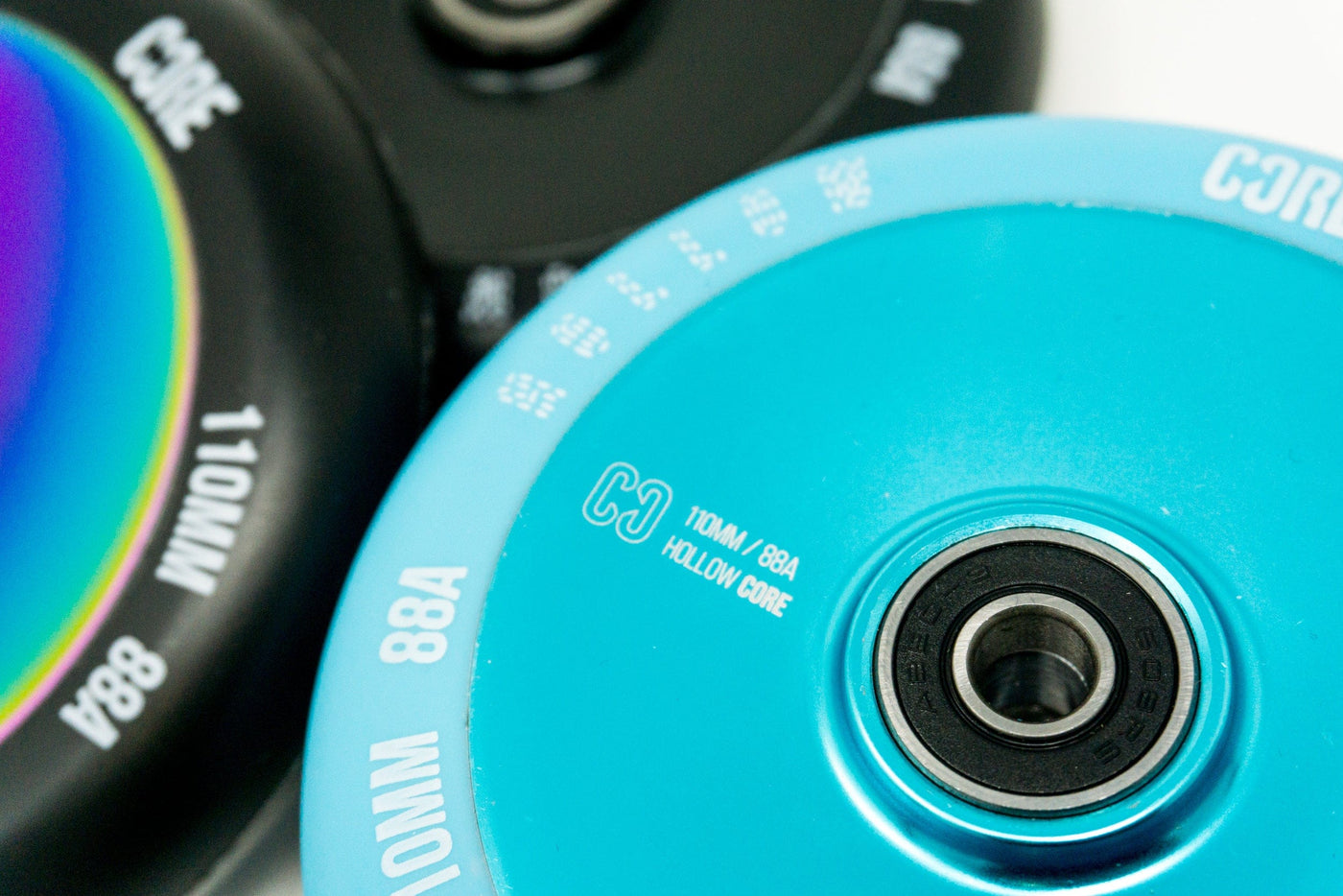 CORE Hollow V2 Mint Blue Scooter Wheel 110mm I Stunt Scooter Wheel Colors