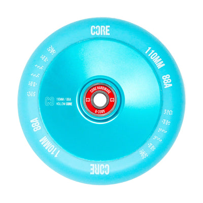 CORE Hollow V2 Mint Blue Scooter Wheel 110mm I Stunt Scooter Wheel Side
